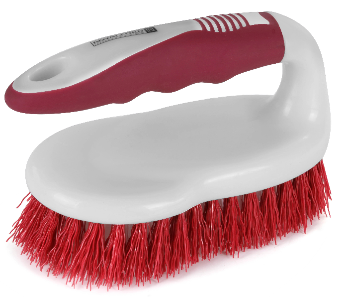 Royalford RF2356-FB Floor and Dish Brush - Red - Zoom Image 1