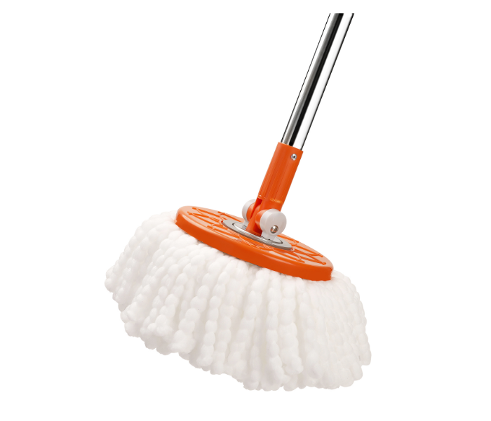 Royalford RF4238 Spin Easy Mop with Bucket - Orange - Zoom Image 2