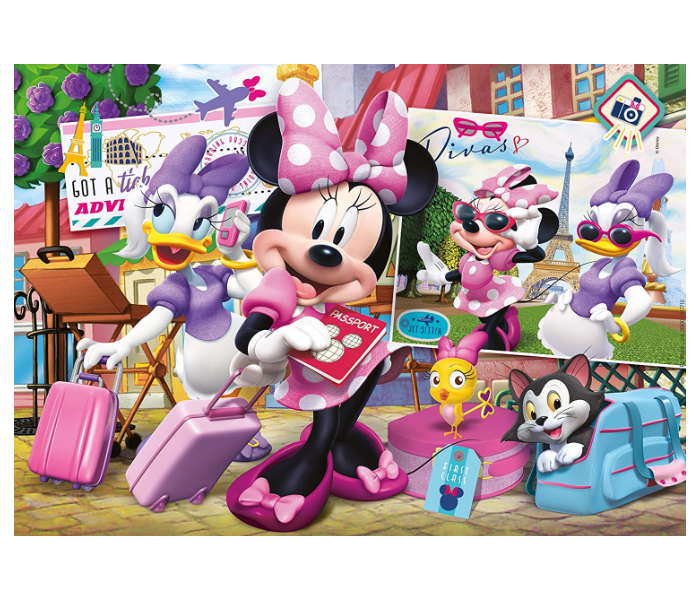 Clementoni 60 Pcs Super Puzzle Disney Minnie - Pink - Zoom Image 2