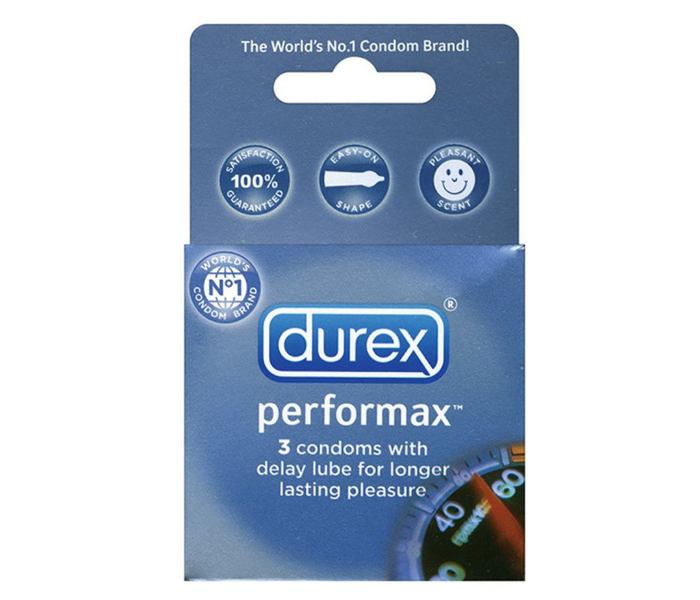 Durex Pack Of 3 Performax Condoms - Zoom Image