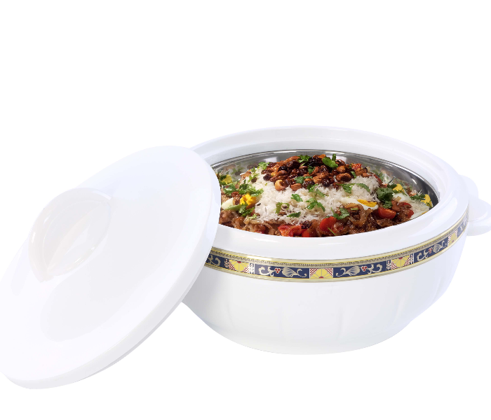 Royalford RF1640 2500ml Litre Classic Casserole - White - Zoom Image 5