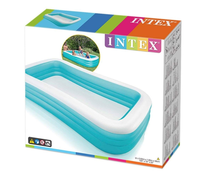 Intex ZX58484 Swim Center Family Pool - Blue - Zoom Image 2