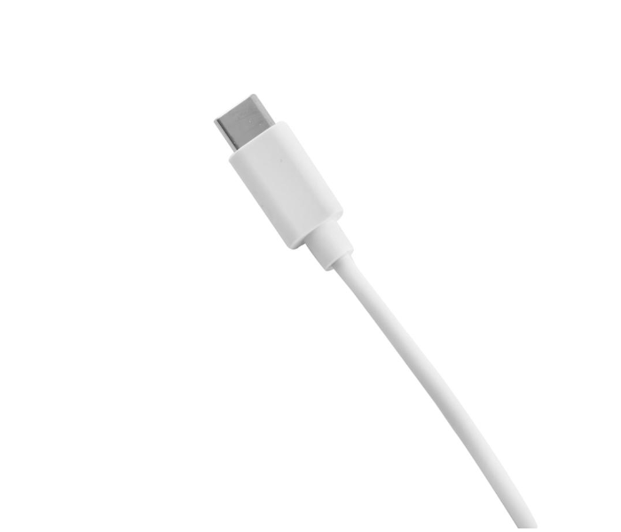 Geepas GCC58028 2 in 1 Micro USB and Type C Cable - White - Zoom Image 3