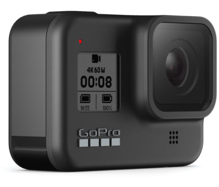 Go Pro Hero8 CHDHX-801 Action Camera 12 MP with Dual Battery Charger - Black  - Zoom Image 4