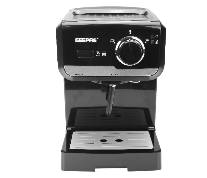 Geepas GCM6108 1.25 Litre Cappuccino Maker - Black - Zoom Image 4