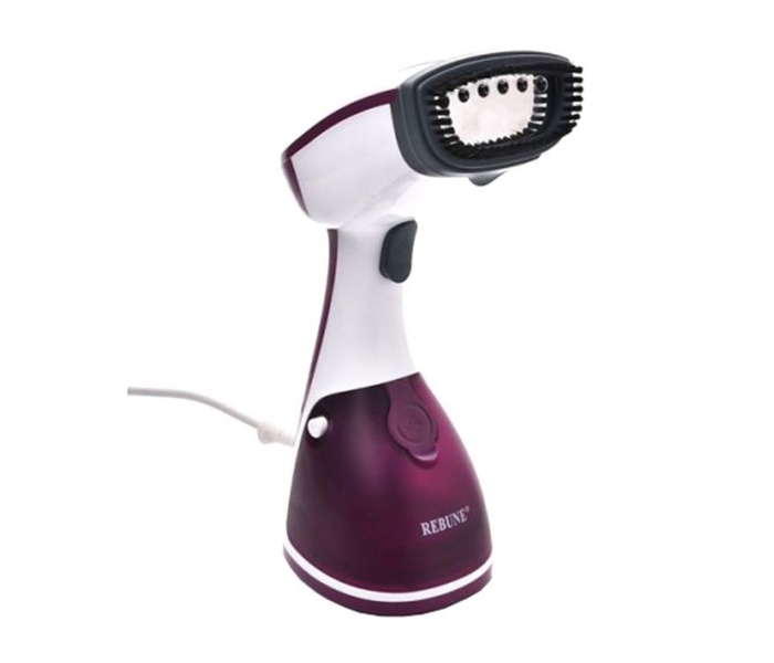 Rebune RE-3038 Steam Iron - White and Purple - Zoom Image