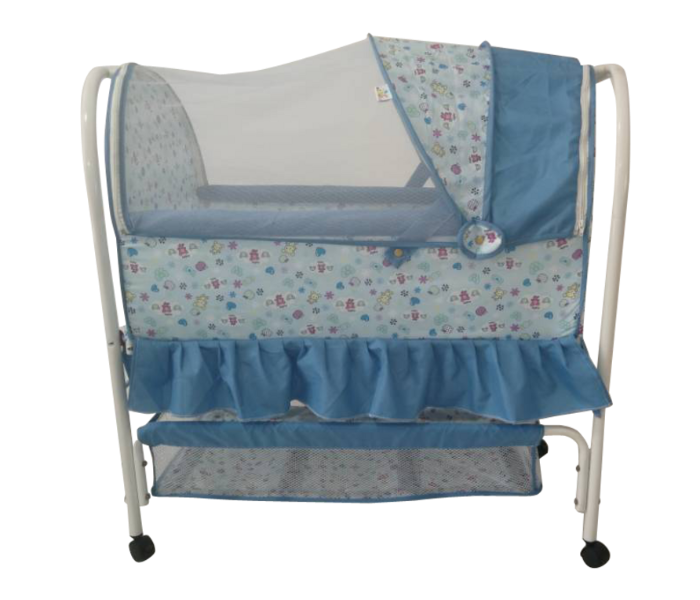 Babylove 33-209 Baby Love Bed With Mosquito Net - Blue - Zoom Image 3