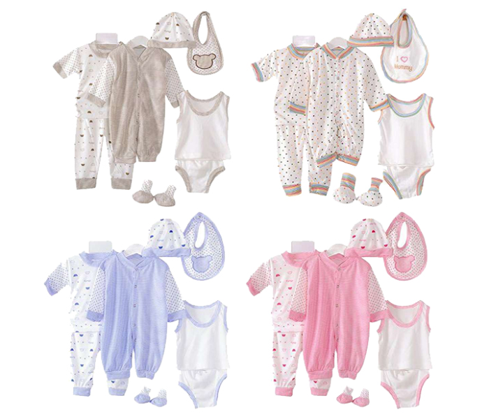 Little Wings Newborn Kids Baby Clothing Outfits Tops and Pants - Blue - Zoom Image 2