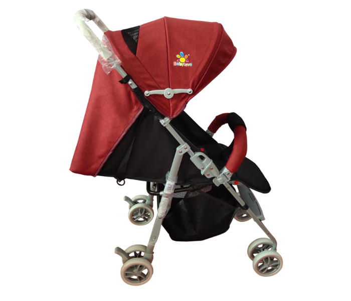 Baby Love 27-525-1 Baby Love Stroller - Red - Zoom Image 2