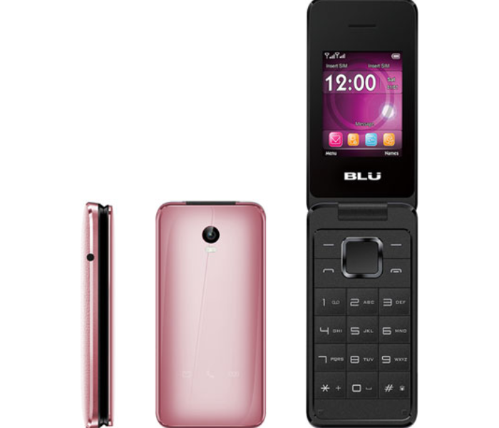 Blu Diva Flip 24MB RAM Micro SD up to 32 GB - Pink - Zoom Image