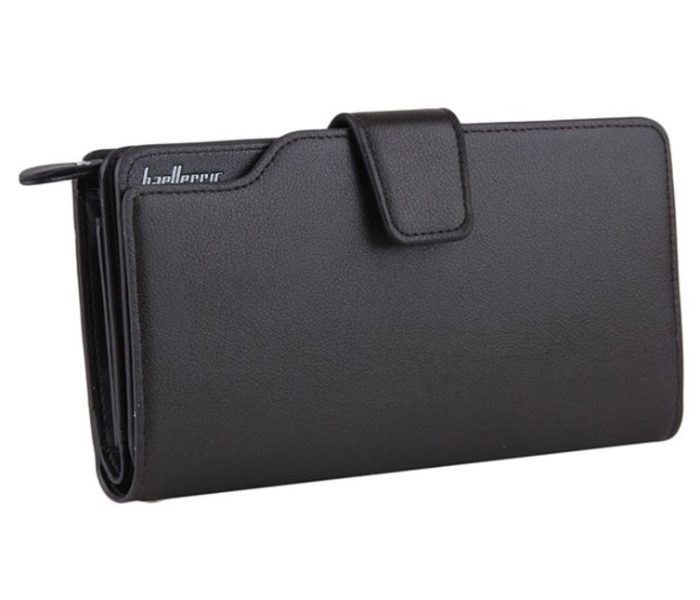 Baellery Hasp Open Long Wallet - Black - Zoom Image