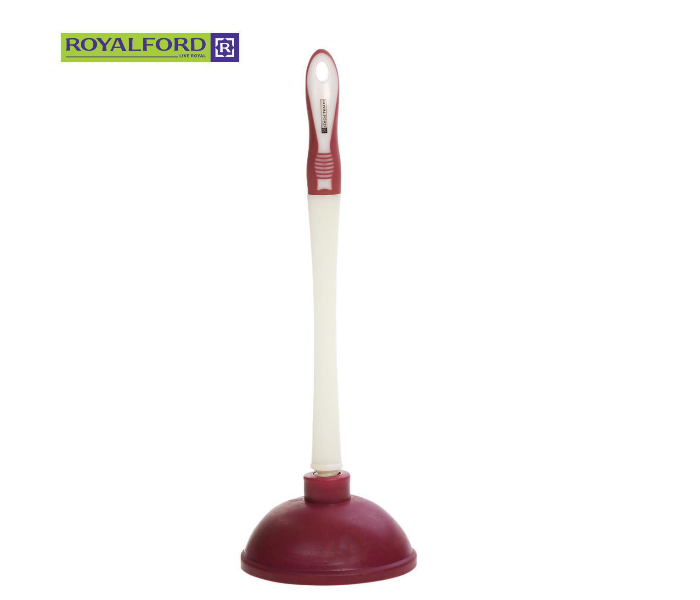 Royalford RF2371P Toilet Plunger - White - Zoom Image 1