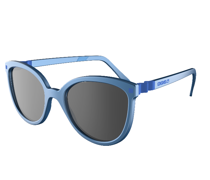 Kietla Bu6sunblue CraZyg – Zag Butterfly Kids Sunglasses - Blue - Zoom Image