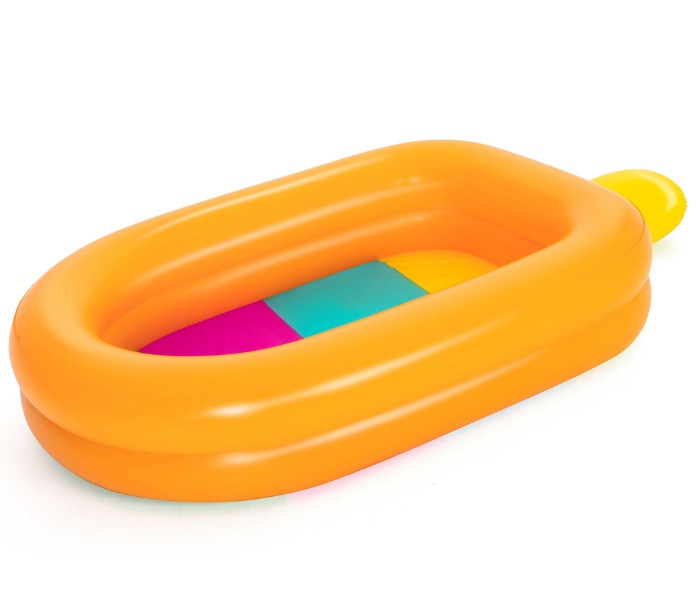 Bestway 3.02m X1.70m X 51 Cm Popsicle Party Pool - Orange - Zoom Image 1