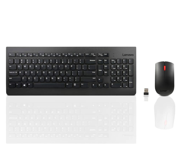 Lenovo 510 Wireless Keyboard and Mouse Combo - Black - Zoom Image 3