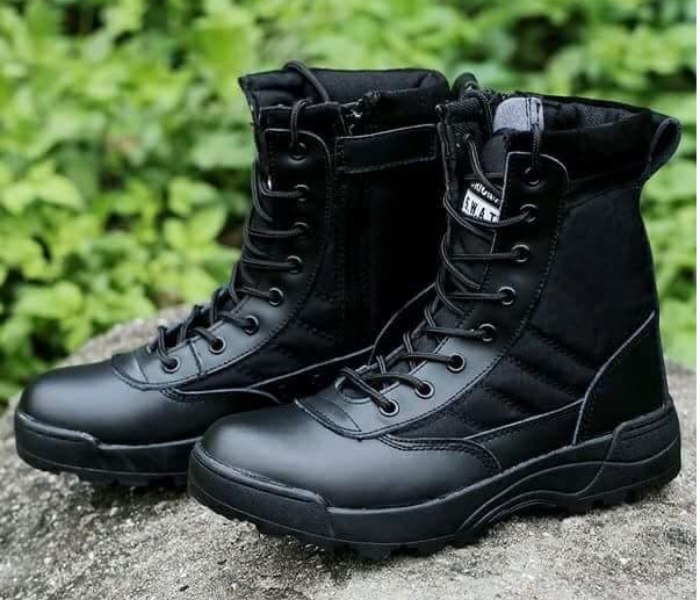 SWAT 115001 Tactical Boot for Men - 46 Black - Zoom Image 1