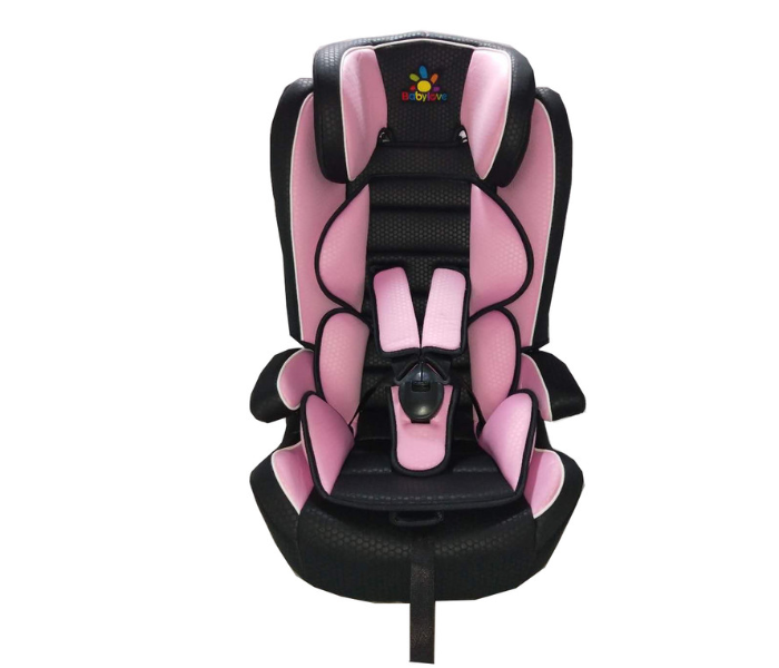 Babylove 33-508LB Baby Love Car Seat - Pink - Zoom Image 1