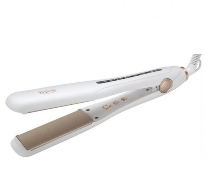 Rebune RE-2070 Hair Professional Straightener - White - Zoom Image 1