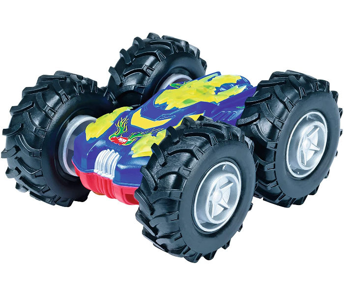 Simba 203751000 Dickie Toys Crazy Flippy Car with Salto Function – Blue - Zoom Image