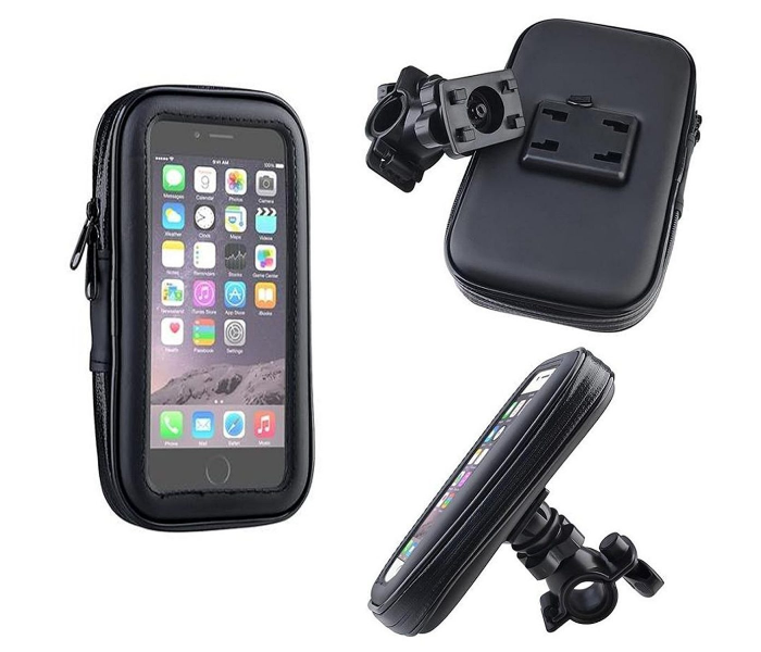 WRBSP01 Weather Resistant Bike Smart Phone Stand - Black - Zoom Image 2