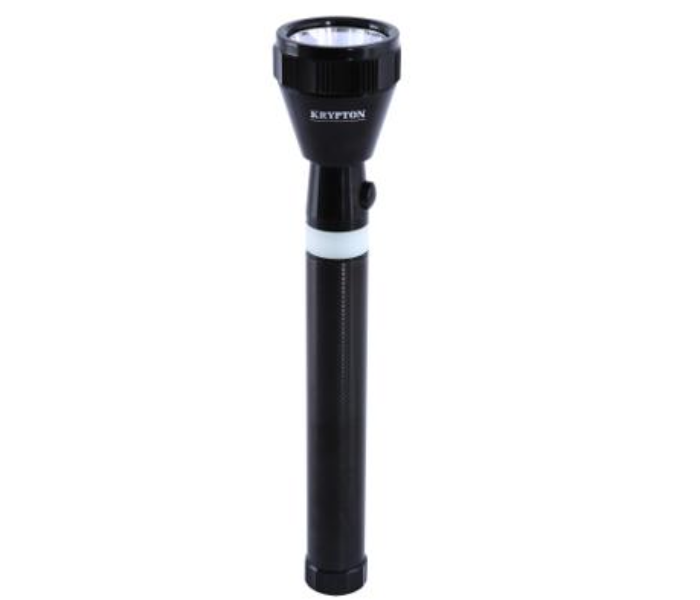 Krypton KNFL5119 3C Rechargeable LED Flash Light - Black - Zoom Image 1