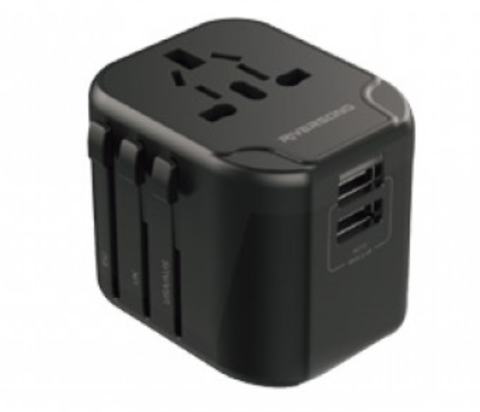 Riversong P2AD38 Wall Charger - Black - Zoom Image 2