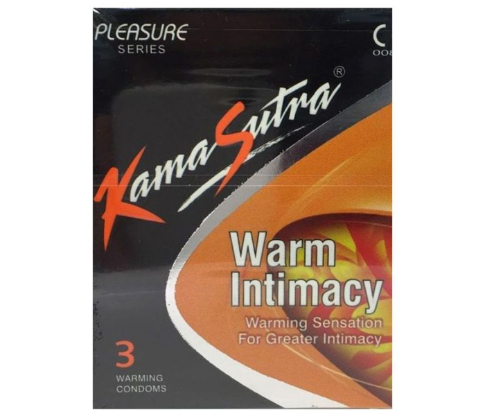 Kama Sutra 3-Piece Warm Intimacy Condom Set - Zoom Image