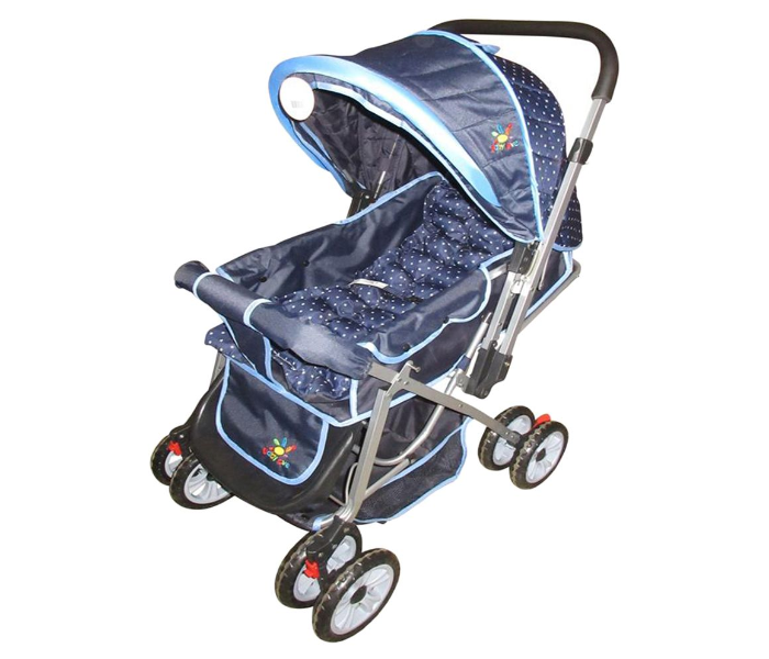 Baby Love 27-2113 Foldable  Stroller - Blue - Zoom Image 3