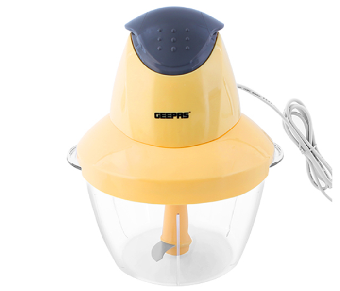 Geepas GC1655 2.0 Litre Bowl Single Blade Chopper - Yellow - Zoom Image 4