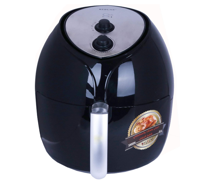 Rebune RE-11014 8 Liter Air Fryer - Black - Zoom Image