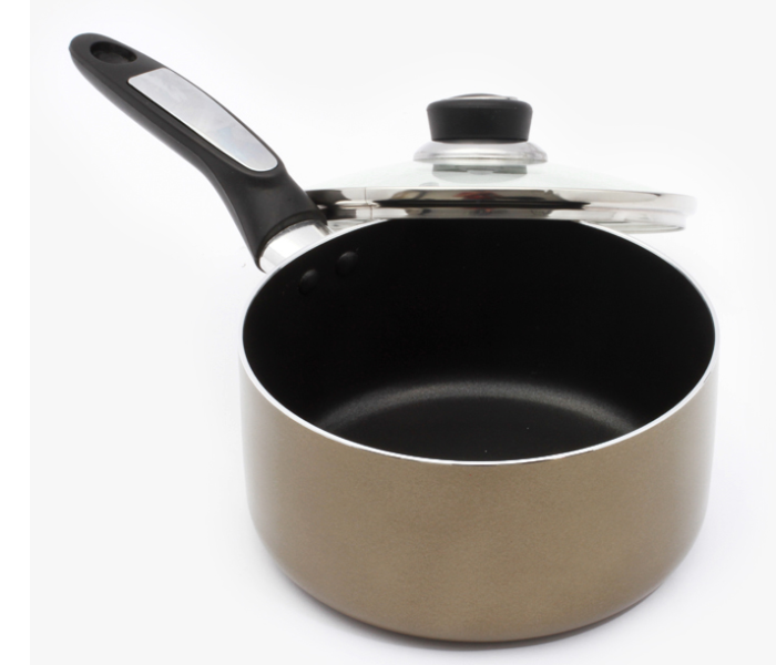 Royalford RF2961 18cm Sauce Pan with Lid - Gold - Zoom Image 3