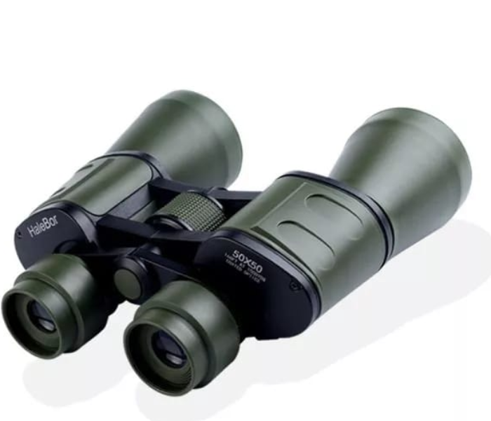 Classic Binocular Telescope HD Film 50X50 Optics for Camping and Hiking - Army Green - Zoom Image