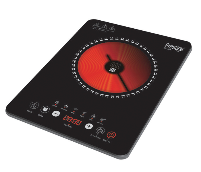 Prestige PR7505 2000 W Single Infrared Cooktop - Black - Zoom Image