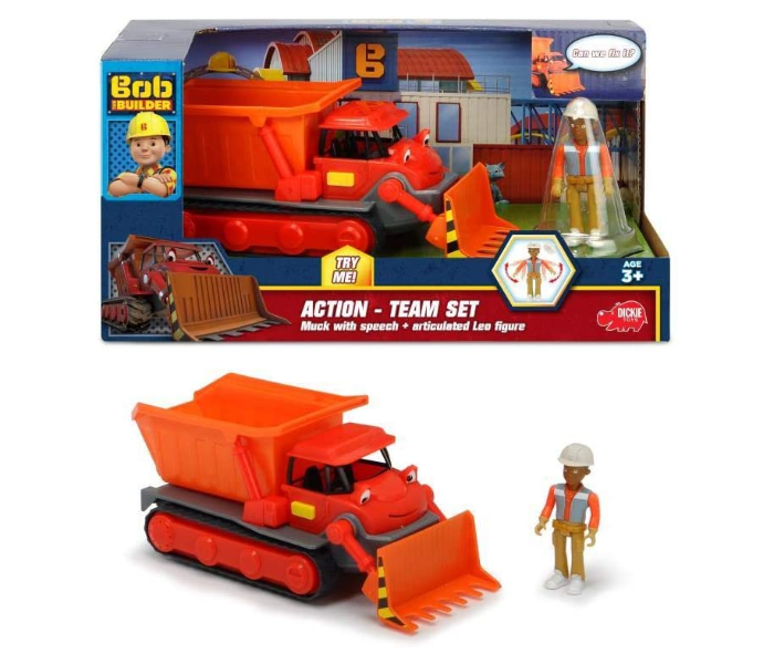 Simba Dickie Bob The Builder Action Team Muck - Zoom Image