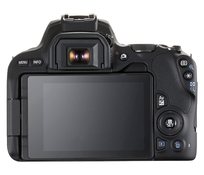 Canon EOS 200D 24.2MP Digital SLR Camera and EF-S 18-55 mm f4 is STM Lens - Black - Zoom Image 8