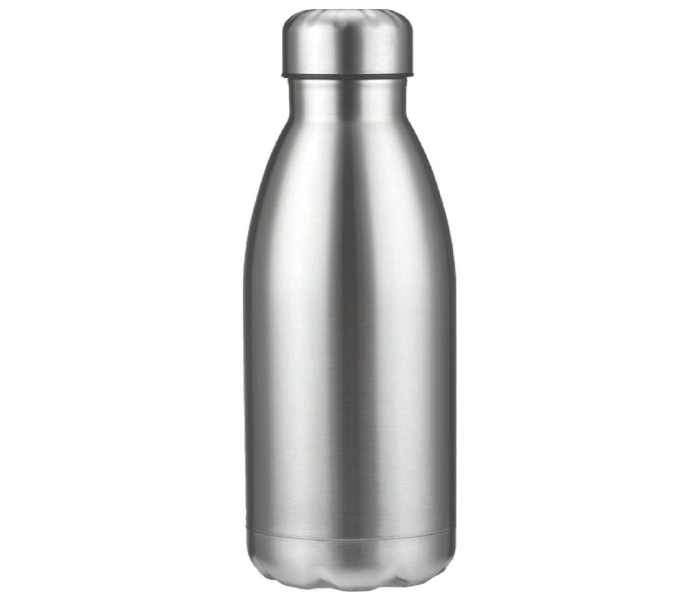 Rebune RE-1096 350ml Vacuum Flask With Strap Bottle - Silver - Zoom Image