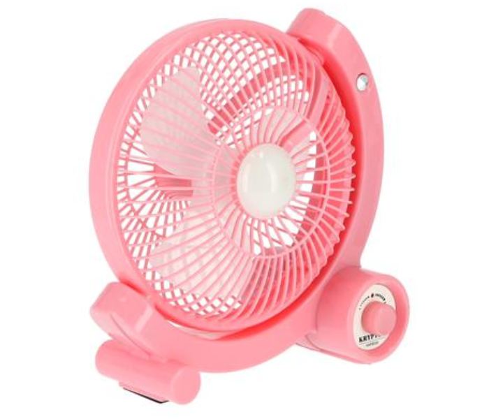 Krypton KNF6030 9-inch Rechargeable Mini Fan - Pink - Zoom Image 1