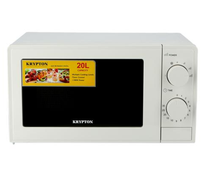 Krypton KNMO6196 700W 20 Liter Microwave Oven White - Zoom Image 1