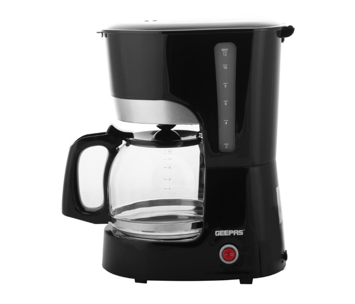 Geepas GCM6103 1.5L Coffee Maker - Black - Zoom Image 2