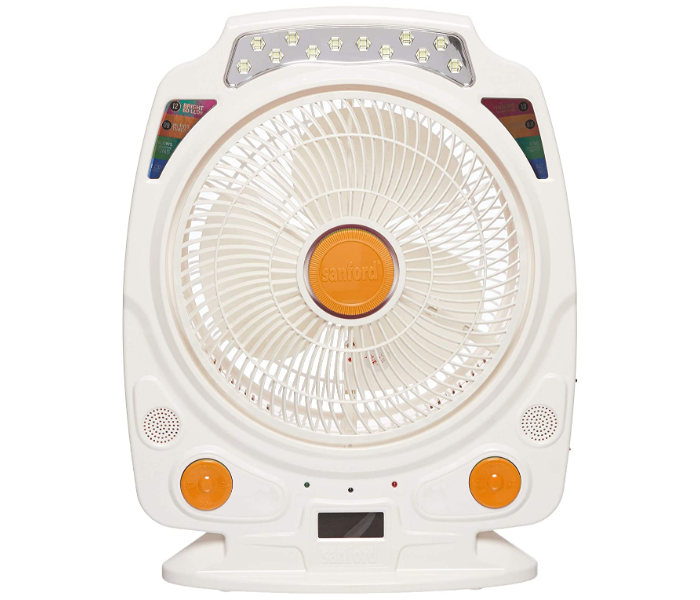 Sanford SF970RTF Rechargeable Table Fan White - Zoom Image 1