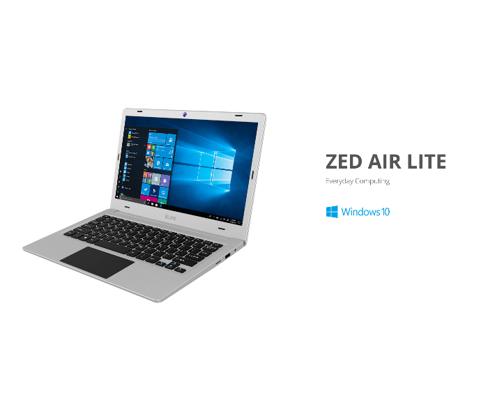 i-Life Zed Air Lite 11.6 inch intel Quad Core 2 GB RAM 32 GB SSD Laptop Windows 10 - Silver - Zoom Image 5