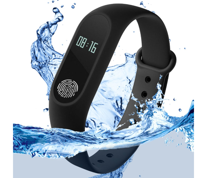 M2 Smart Sport Intelligence Health Bracelet - Black - Zoom Image 1