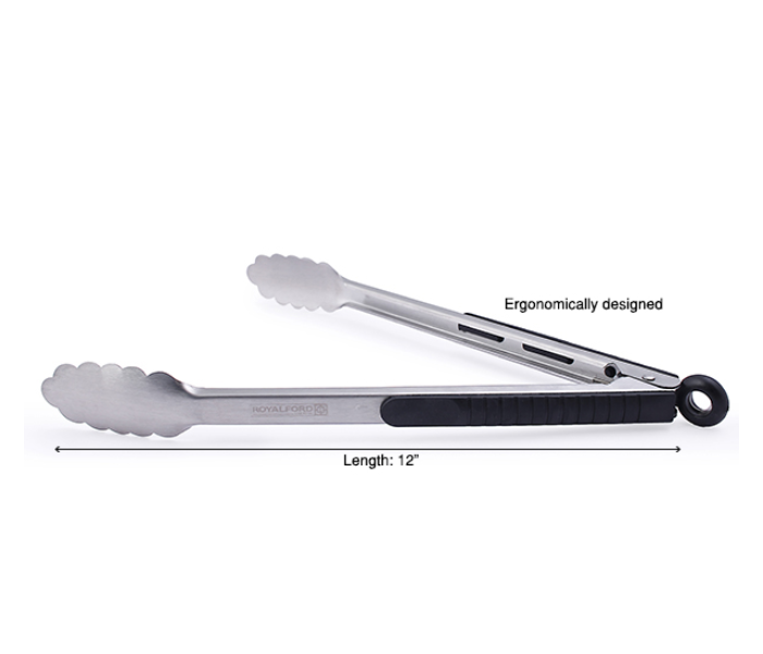 Royalford RF2042-FT12 Stainless Steel Food Tong - Zoom Image 5