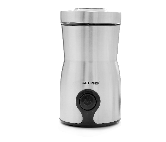  Geepas GCG5471 160 Watts Stainless Steel Coffee Grinder - Silver - Zoom Image 3