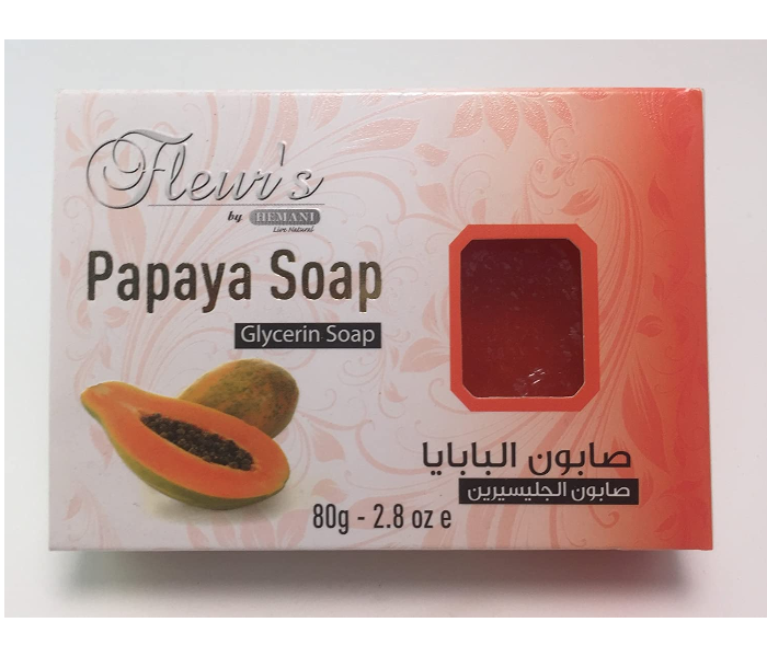 WB By Hemani Fleurs Papaya Glycerin Soap - Zoom Image