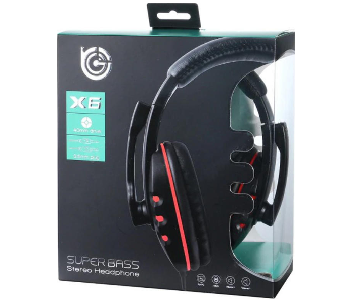 Zoom Tucci X6 PUBG Gaming Super Bass Headset With Mic  - Zoom Image 3