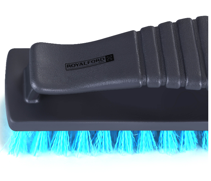 Royalford RF2357-FB Floor Cleaning Brush- Blue and Grey - Zoom Image 3