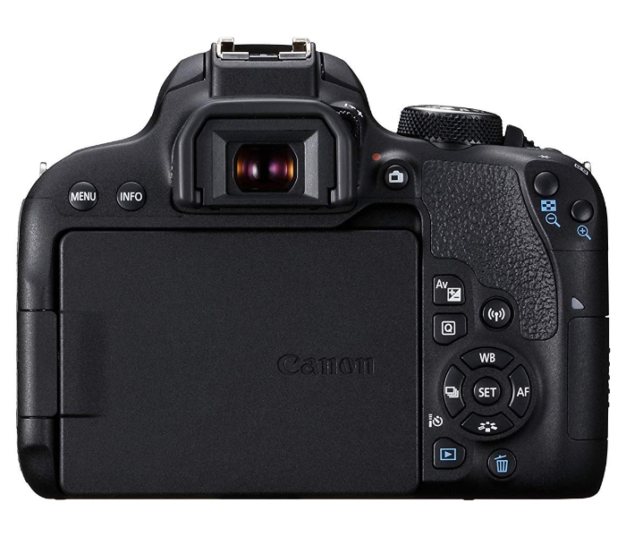 Canon EOS 800D 24.2MP Digital SLR Camera with EF-S 18-55 mm is STM Lens and 16GB Memory Card with Carrycase - Black - Zoom Image 6