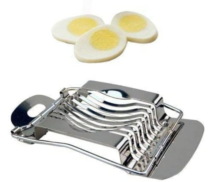 Royalford RF1669-ES Stainless Steel Egg Slicer - Silver  - Zoom Image