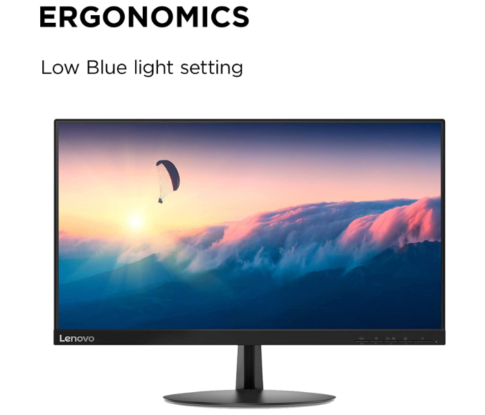 Lenovo 65DEKAC1UK L22e-20(A18215FL0) 21.5 Inches LED Monitor with Stand - Black   - Zoom Image 5